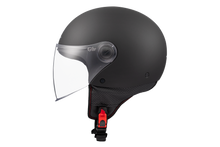 تحميل الصورة في عارض المعرض ، MT HELMETS من أم تي STREET S SOLID A1 MATT BLACK خوذة مفتوحة الوجه