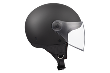 تحميل الصورة في عارض المعرض ، MT HELMETS من أم تي STREET S SOLID A1 MATT BLACK خوذة مفتوحة الوجه