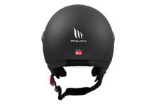تحميل الصورة في عارض المعرض ، MT HELMETS من أم تي STREET S SOLID A1 MATT BLACK خوذة مفتوحة الوجه
