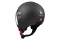 Load image into Gallery viewer, MT HELMETS STREET S SOLID A1 MATT BLACK OPEN FACE HELMET