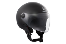 تحميل الصورة في عارض المعرض ، MT HELMETS من أم تي STREET S SOLID A1 GLOSS BLACK خوذة مفتوحة الوجه