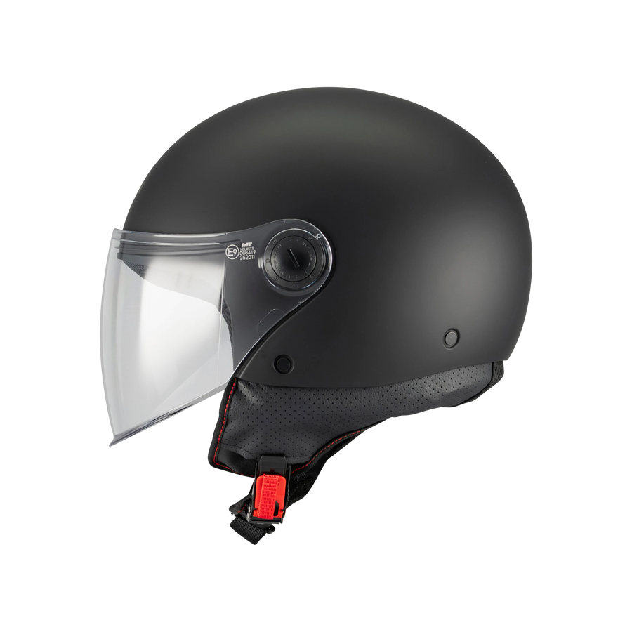 MT HELMETS STREET S PURE A1 MATT OPEN FACE HELMET