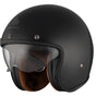 MT Le Mans 2 SV S Retro Open Face Helmet in Gloss Black – ECE 22.06 Certified