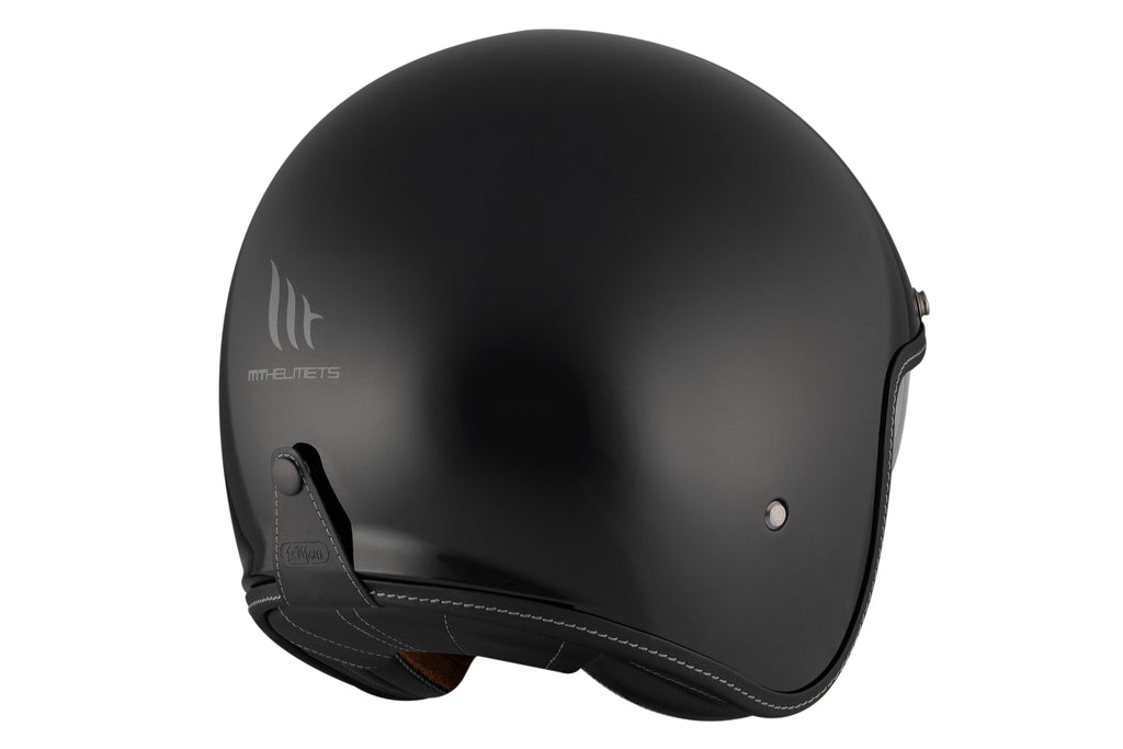 MT HELMETS من أم تي LE MANS 2 SV S SOLID A1 GLOSS BLACK خوذة مفتوحة الوجه