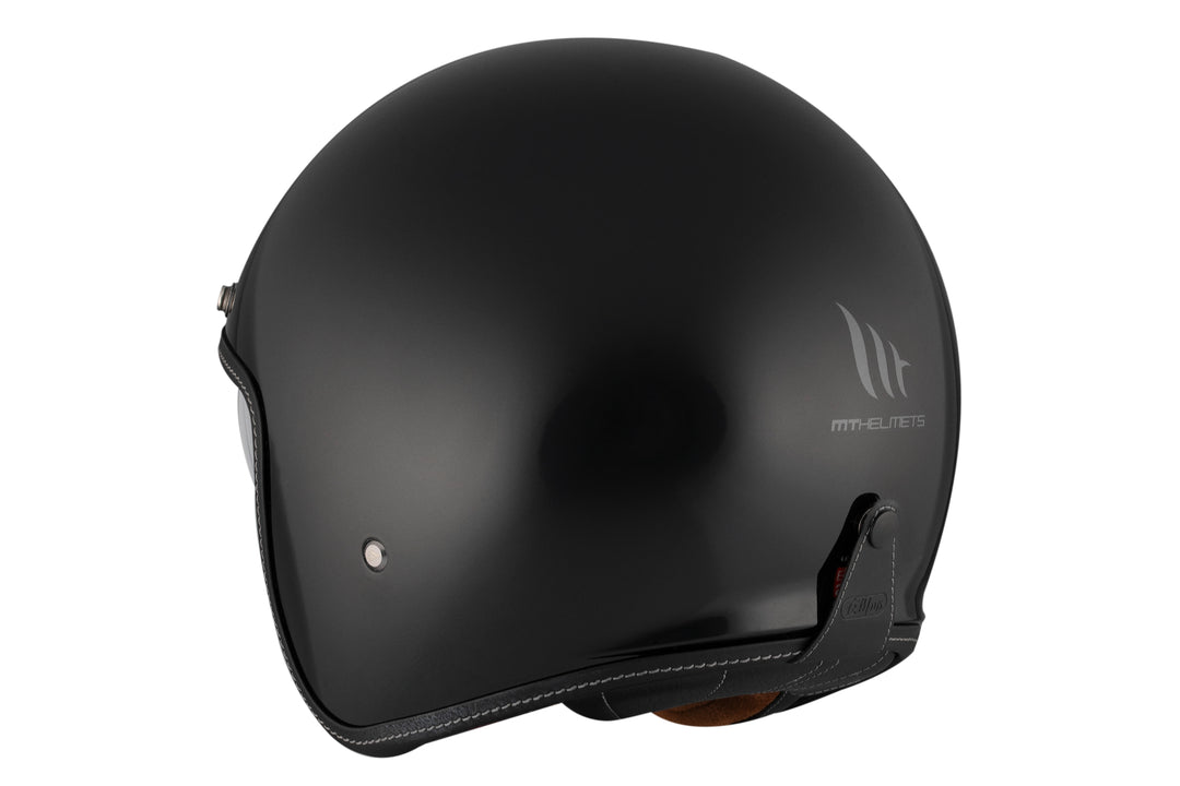 MT HELMETS من أم تي LE MANS 2 SV S SOLID A1 GLOSS BLACK خوذة مفتوحة الوجه