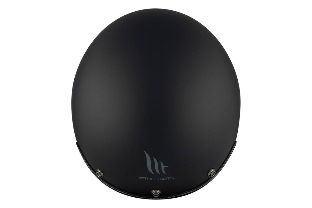 MT HELMETS LE MANS 2 SV S SOLID A1 MATT BLACK OPEN FACE HELMET