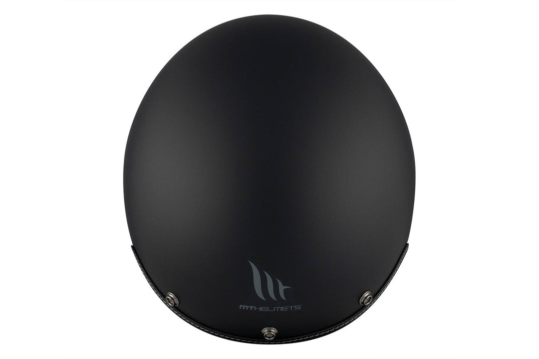 MT HELMETS LE MANS 2 SV S SOLID A1 MATT BLACK OPEN FACE HELMET