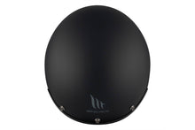 Load image into Gallery viewer, MT HELMETS LE MANS 2 SV S SOLID A1 MATT BLACK OPEN FACE HELMET