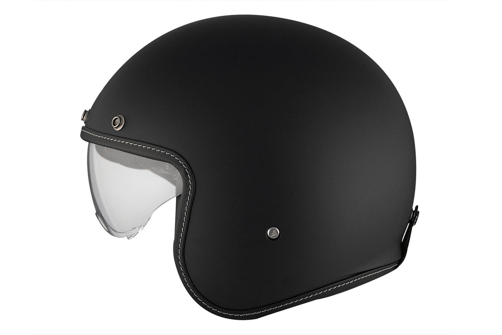 MT HELMETS LE MANS 2 SV S SOLID A1 MATT BLACK OPEN FACE HELMET