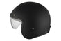 Load image into Gallery viewer, MT HELMETS LE MANS 2 SV S SOLID A1 MATT BLACK OPEN FACE HELMET