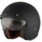 MT HELMETS LE MANS 2 SV S SOLID A1 MATT BLACK OPEN FACE HELMET
