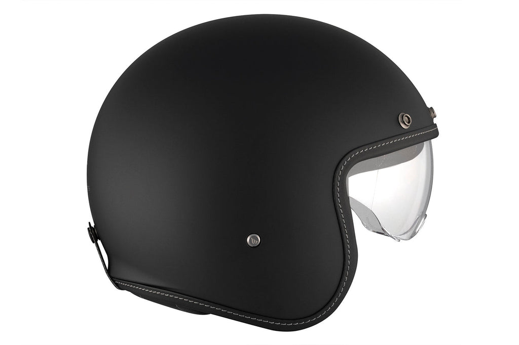 MT HELMETS LE MANS 2 SV S SOLID A1 MATT BLACK OPEN FACE HELMET