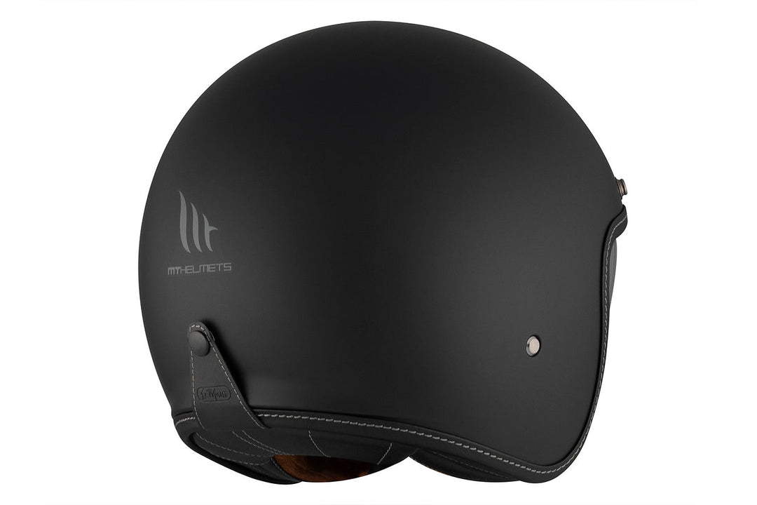 MT HELMETS LE MANS 2 SV S SOLID A1 MATT BLACK OPEN FACE HELMET