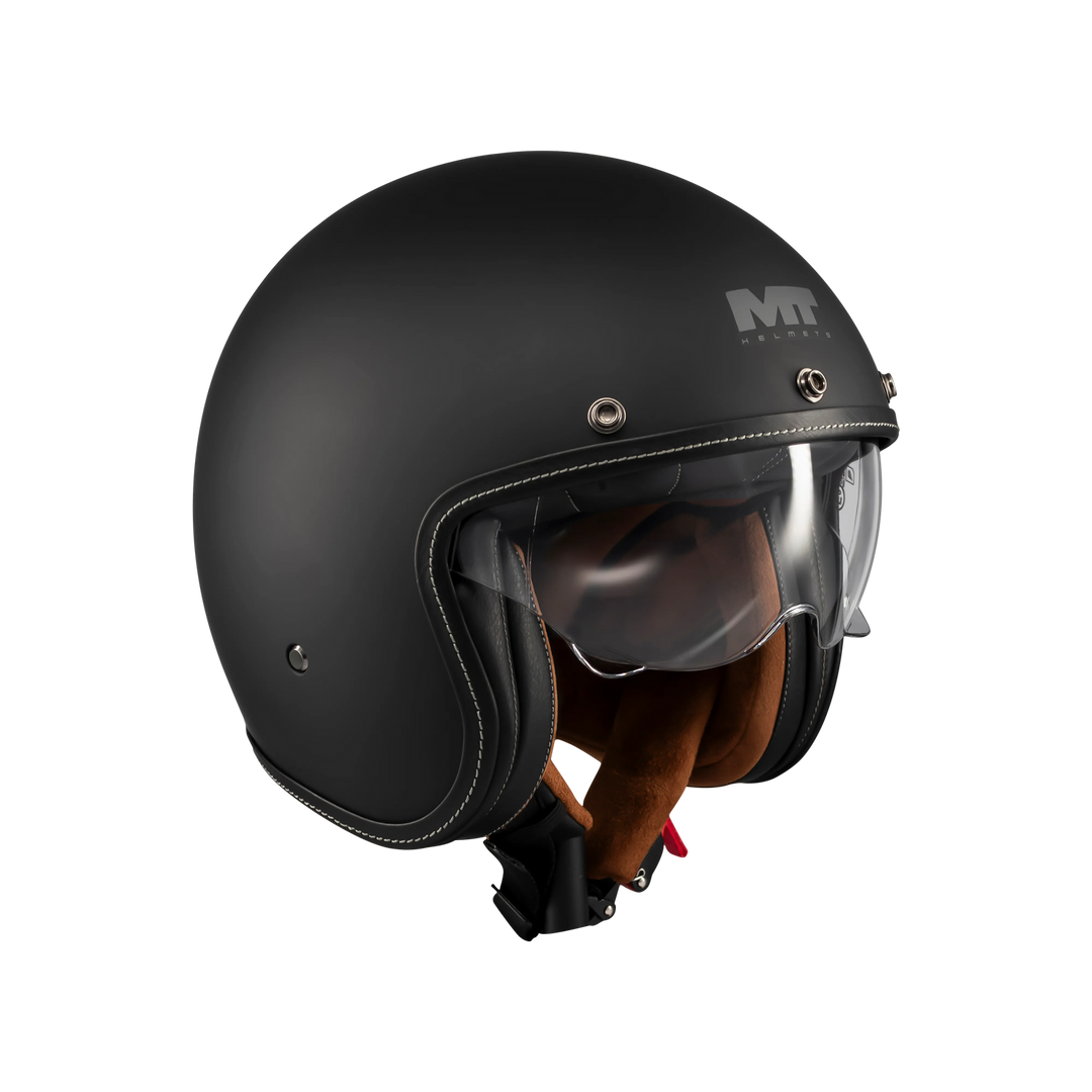 MT HELMETS LEMANS 2 SV S PURE A1 MATT OPEN FACE HELMET