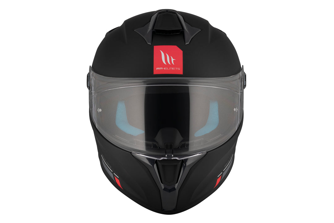 MT HELMETS TARGO S A1 MATT BLACK FULL FACE HELMET