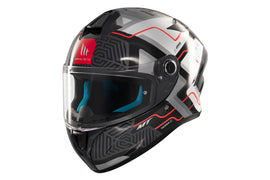 MT HELMETS TARGO S BRIK C0 GLOSS FULL FACE HELMET