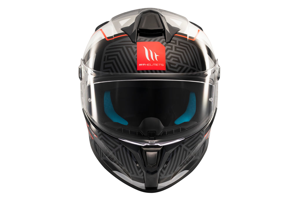 MT HELMETS من أم تي TARGO S BRIK C0 GLOSS خوذة فول فيس