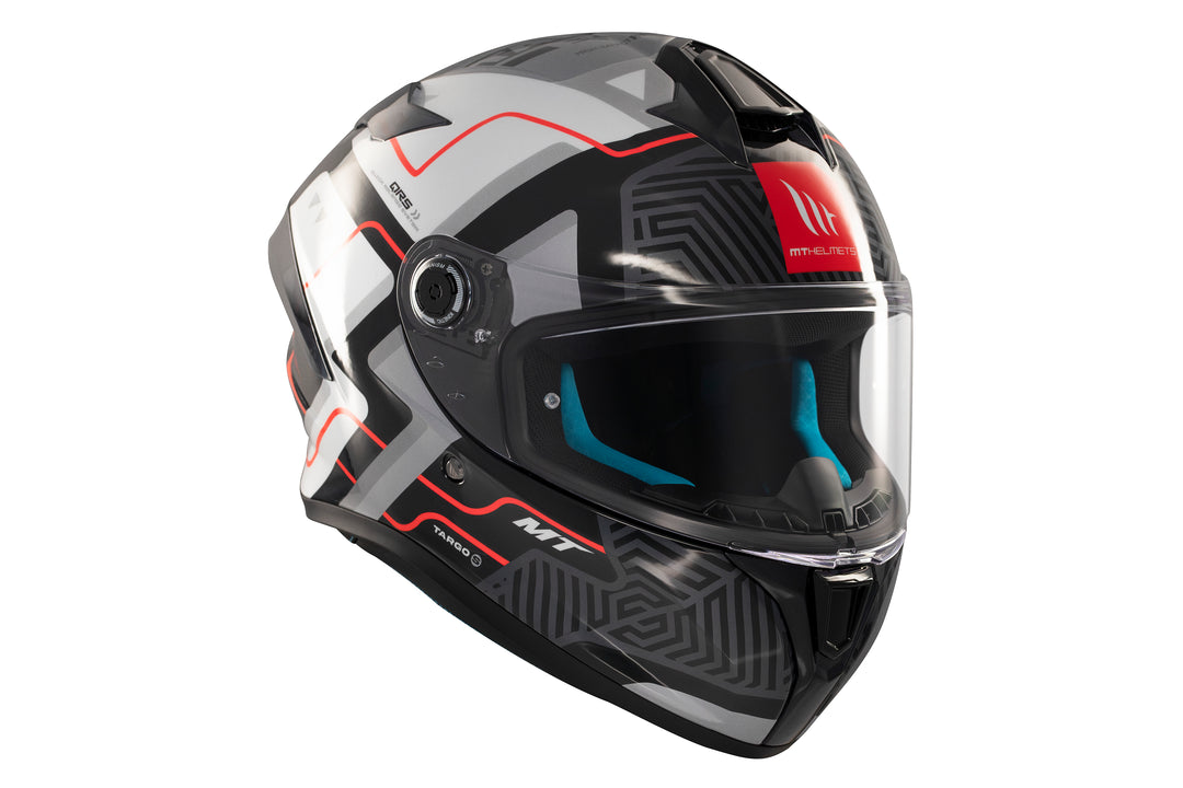 MT HELMETS TARGO S BRIK C0 GLOSS FULL FACE HELMET