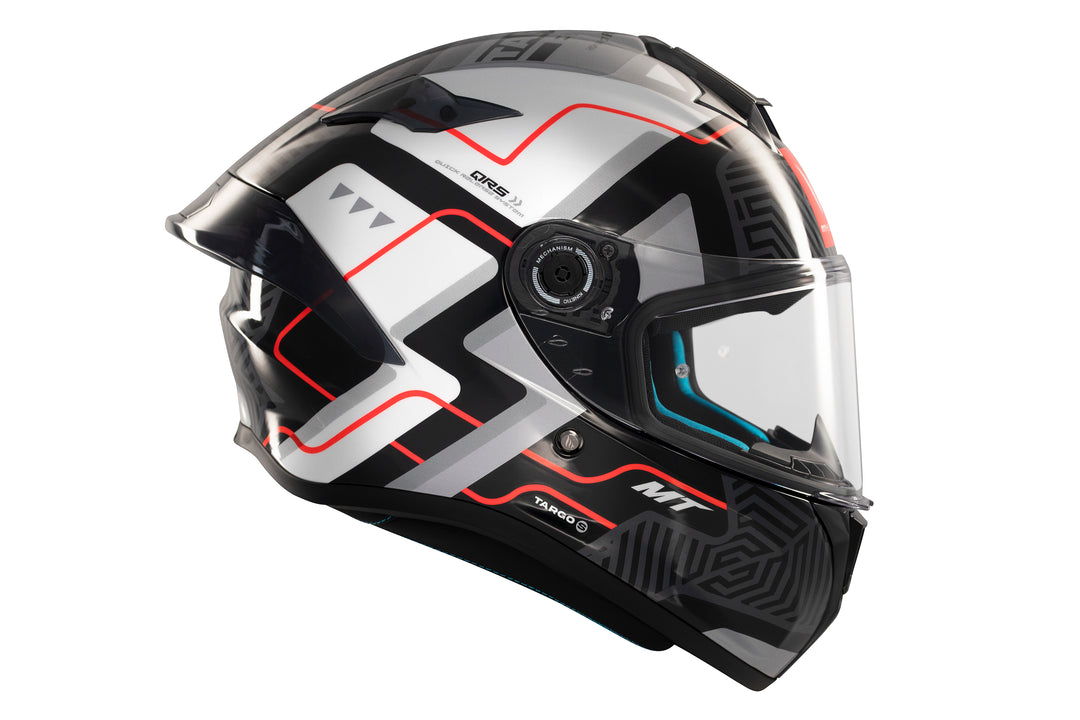 MT HELMETS TARGO S BRIK C0 GLOSS FULL FACE HELMET