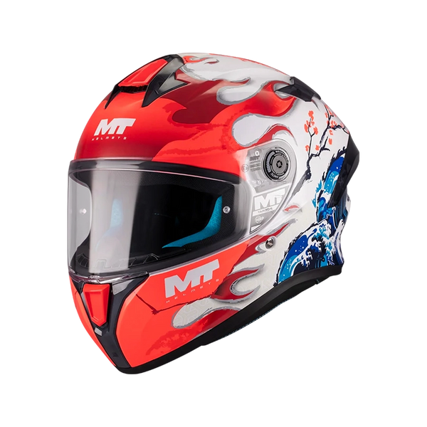 MT HELMETS من أم تي TARGO S YAMANAKA 2025 A5 GLOSS خوذة فول فيس