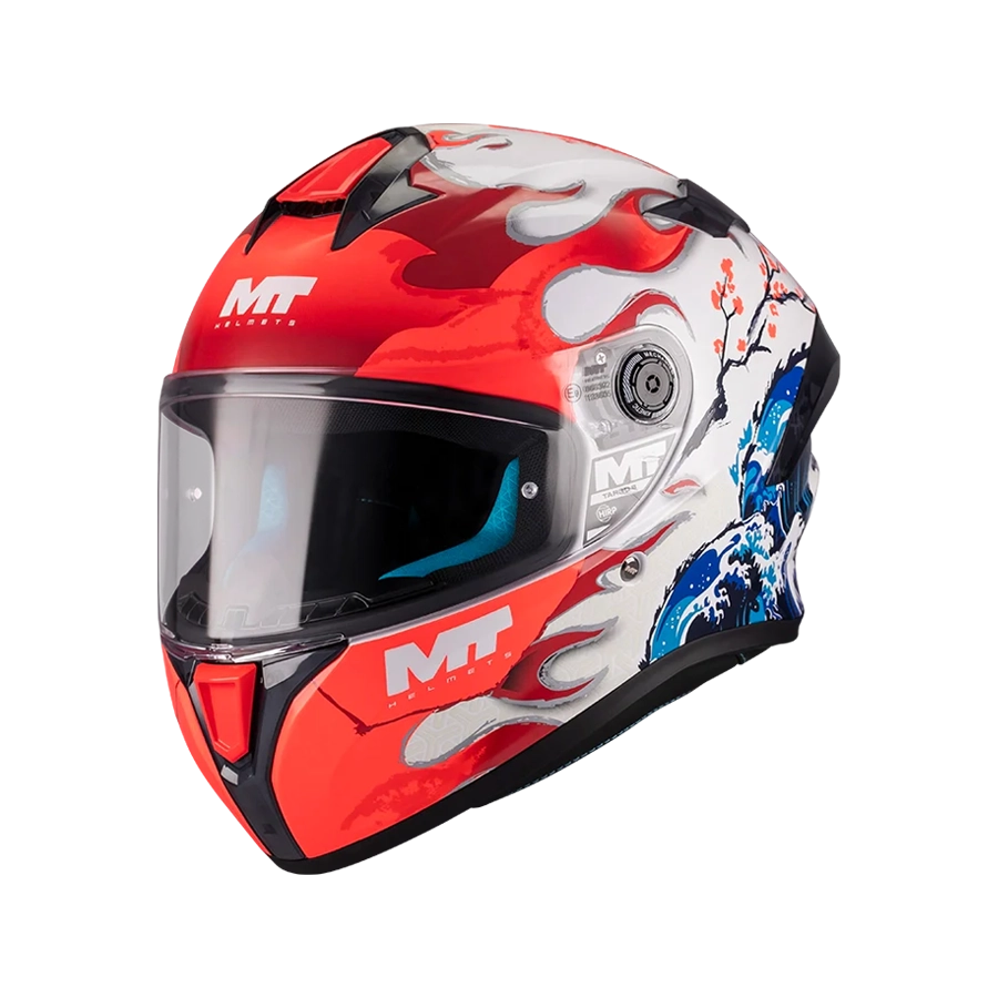 MT HELMETS من أم تي TARGO S YAMANAKA 2025 A5 GLOSS خوذة فول فيس