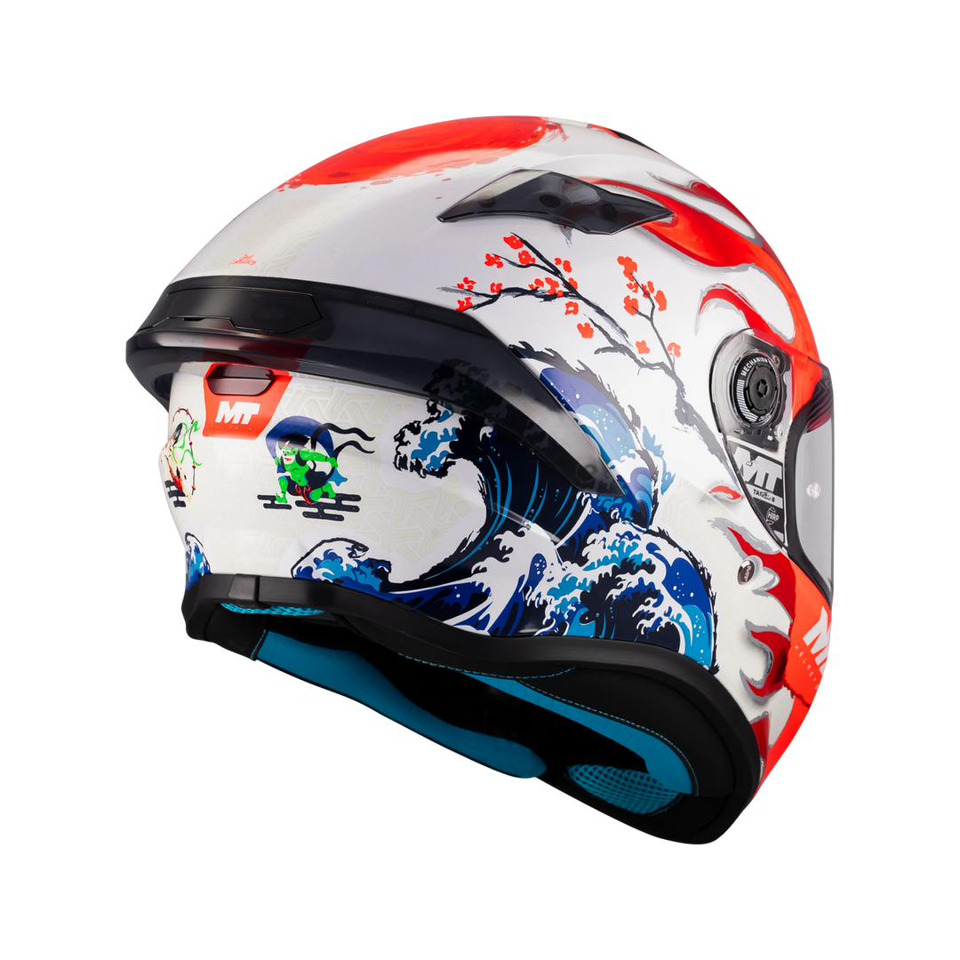 MT HELMETS من أم تي TARGO S YAMANAKA 2025 A5 GLOSS خوذة فول فيس