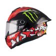 MT HELMETS TARGO S PIQUERAS B5 GLOSS FULL FACE HELMET