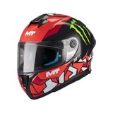 MT HELMETS من أم تي TARGO S PIQUERAS B5 GLOSS خوذة فول فيس