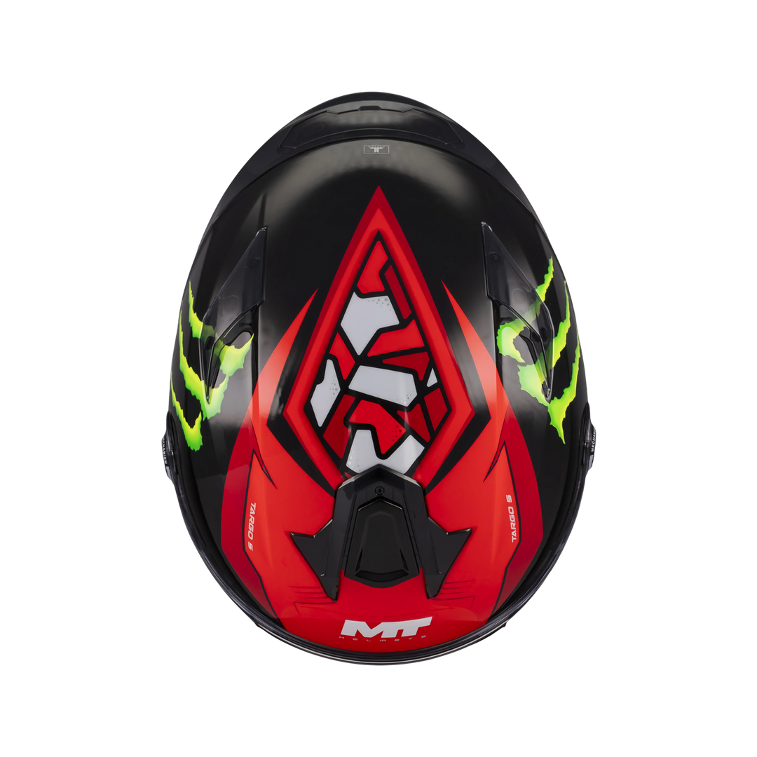 MT HELMETS TARGO S PIQUERAS B5 GLOSS FULL FACE HELMET