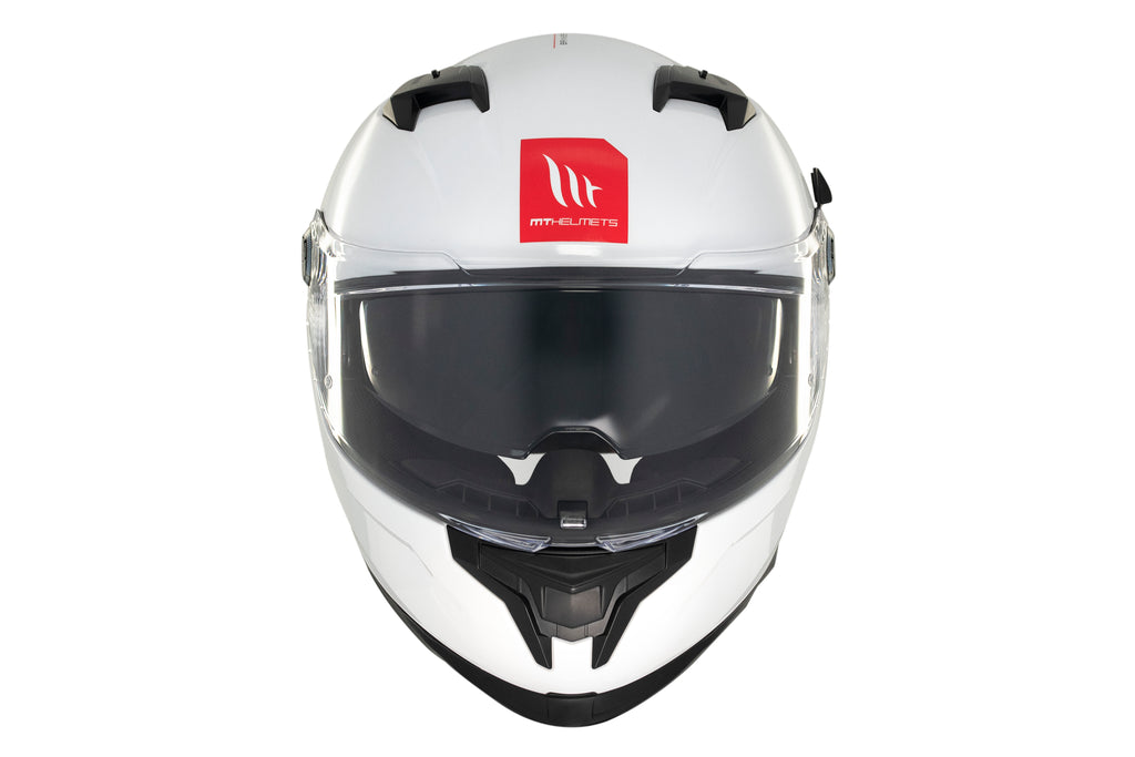 MT HELMETS من أم تي BRAKER SV A0 GLOSS WHITE  خوذة فول فيس