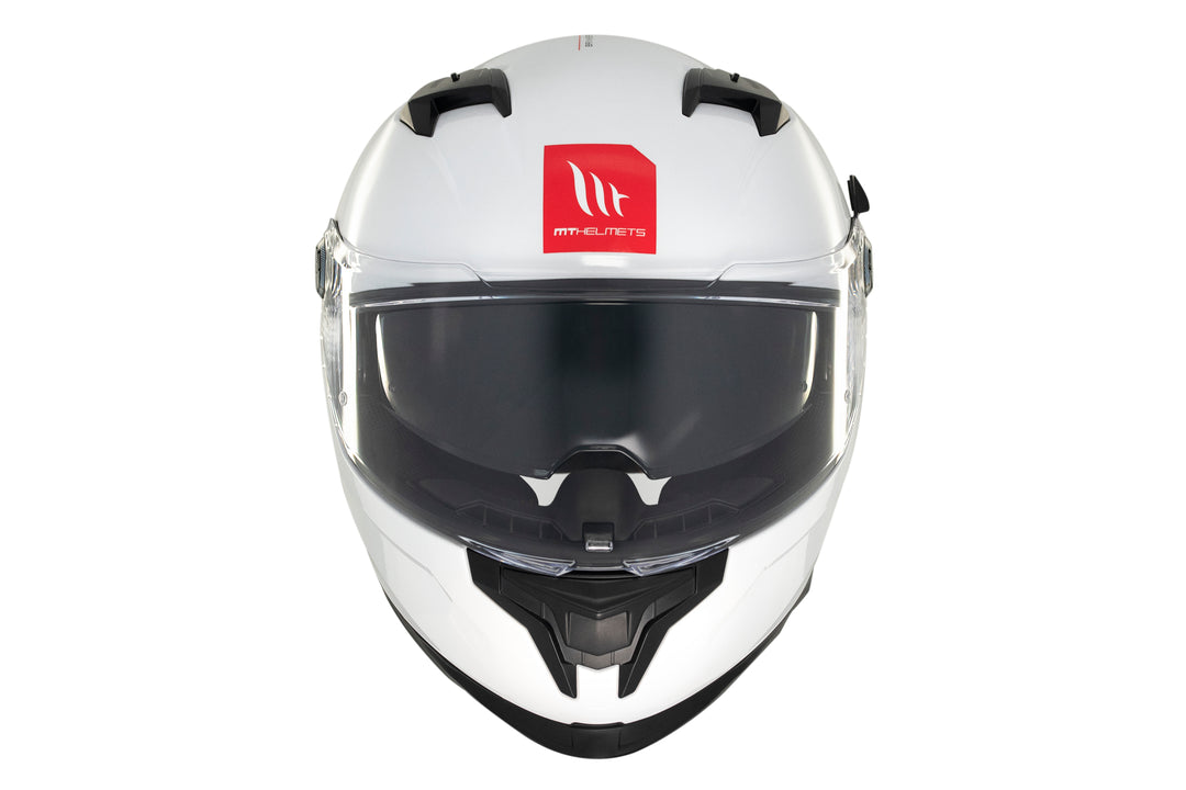 MT HELMETS من أم تي BRAKER SV A0 GLOSS WHITE  خوذة فول فيس