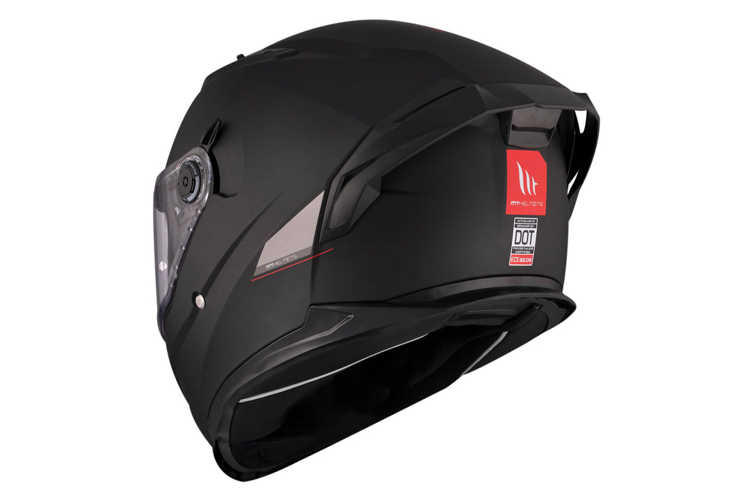MT HELMETS من أم تي BRAKER SV A1 MATT BLACK خوذة فول فيس
