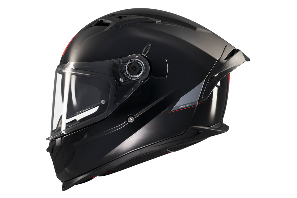 MT HELMETS من أم تي BRAKER SV A1 GLOSS BLACK  خوذة فول فيس