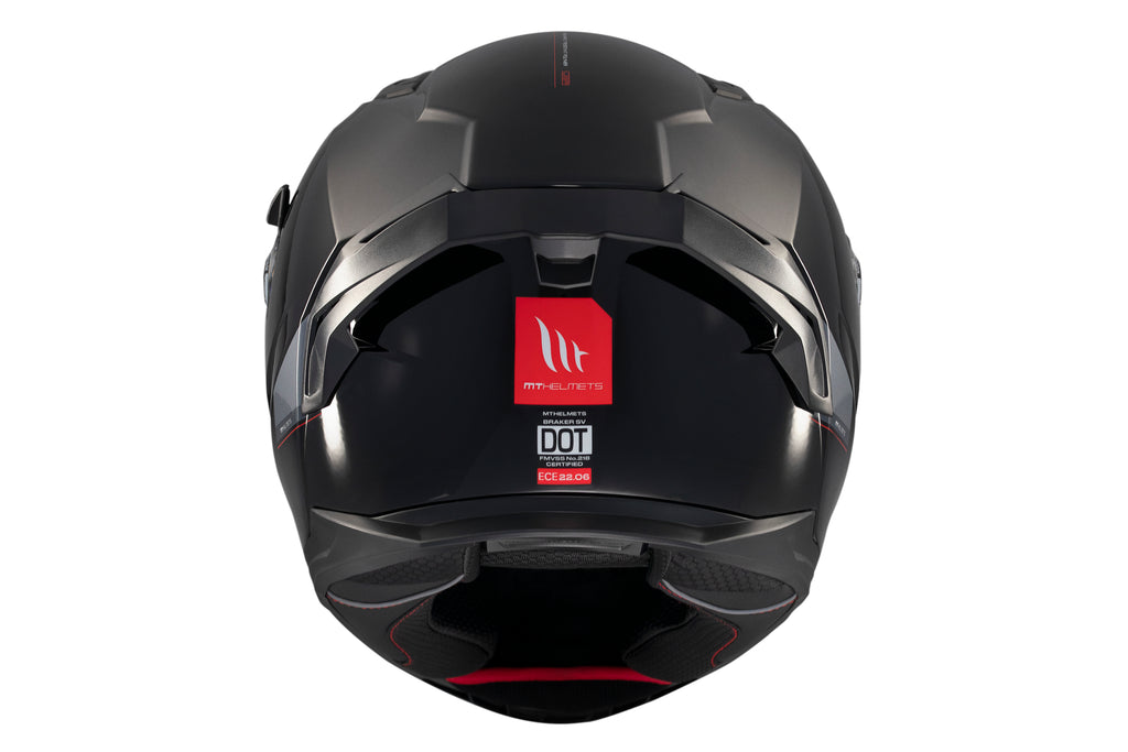 MT HELMETS من أم تي BRAKER SV A1 GLOSS BLACK  خوذة فول فيس