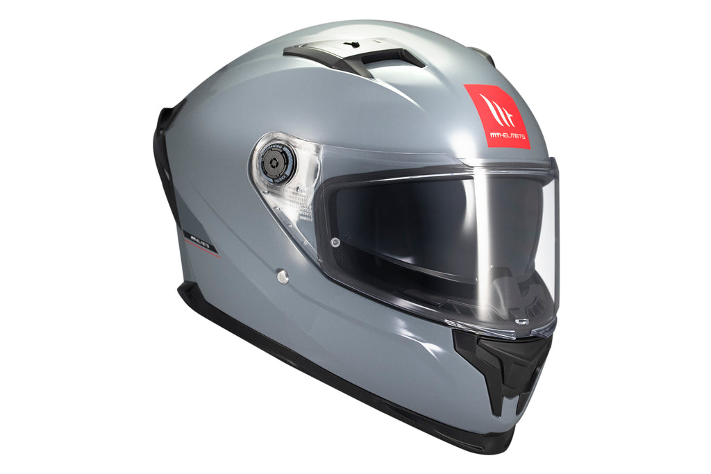 MT HELMETS من أم تي BRAKER SV A12 GLOSS GREY  خوذة فول فيس