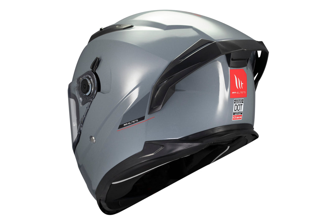 MT HELMETS من أم تي BRAKER SV A12 GLOSS GREY  خوذة فول فيس