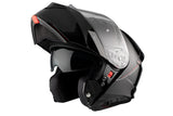 MT HELMETS من أم تي GENESIS SV A1 GLOSS BLACK خوذة موديلار