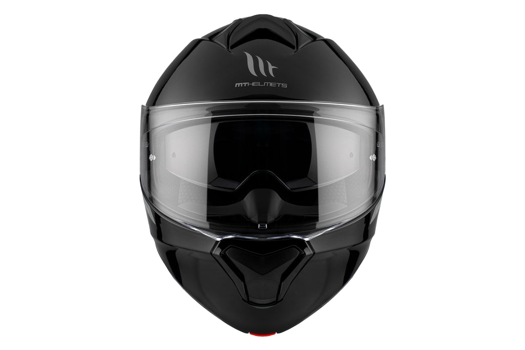 MT HELMETS من أم تي GENESIS SV A1 GLOSS BLACK خوذة موديلار