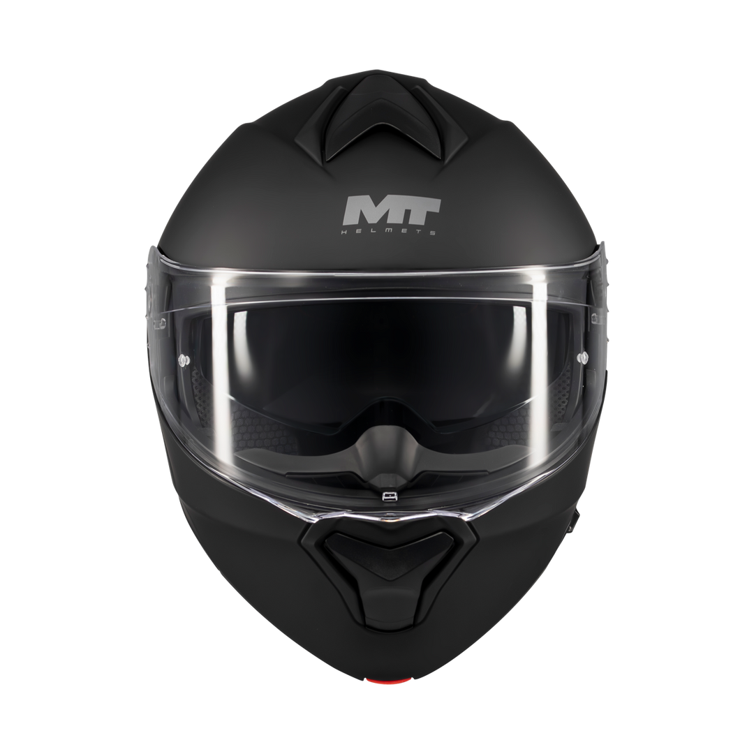 MT HELMETS GENESIS SV PURE A1 MATT BLACK MODULAR HELMET