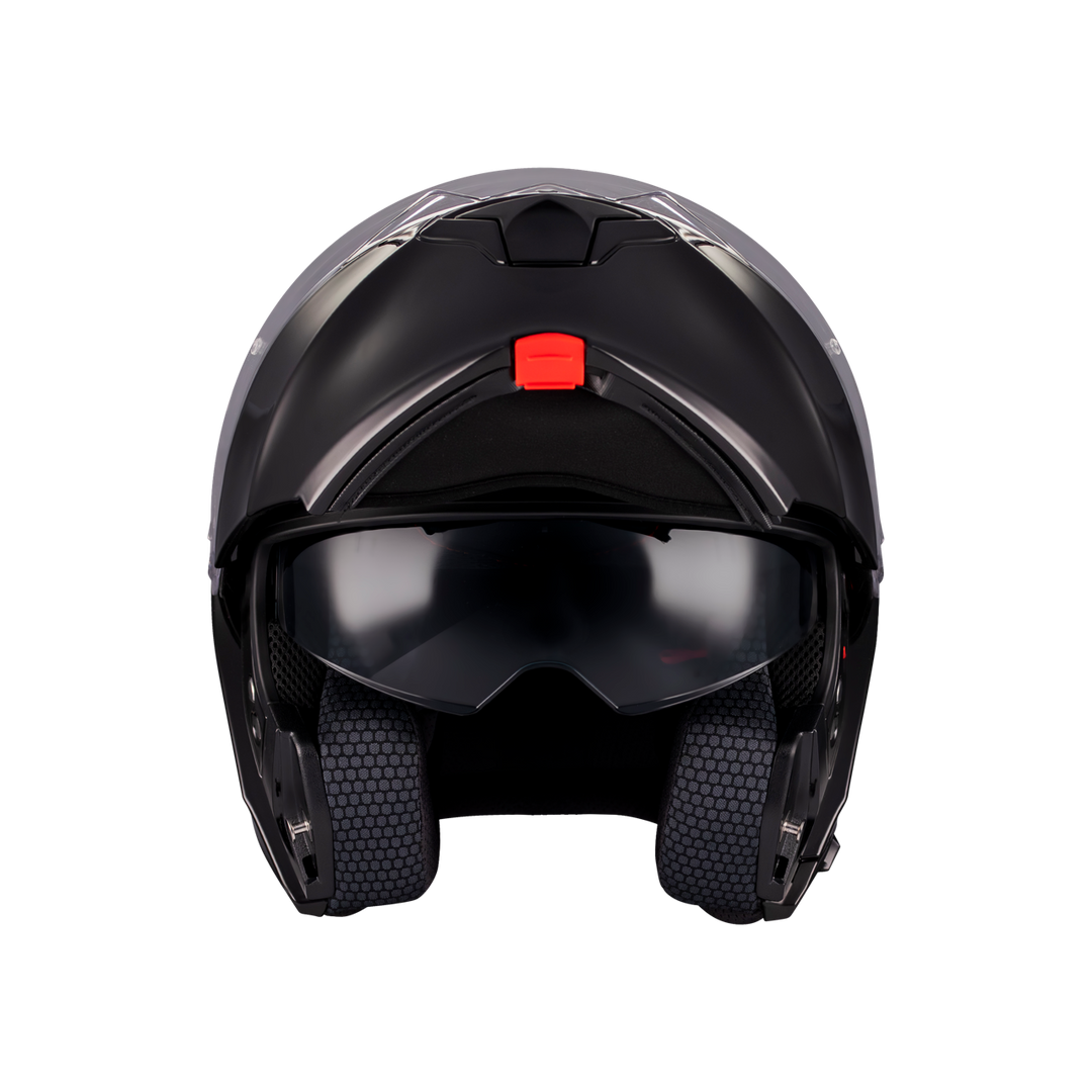 MT HELMETS GENESIS SV PURE A1 GLOSS BLACK MODULAR HELMET
