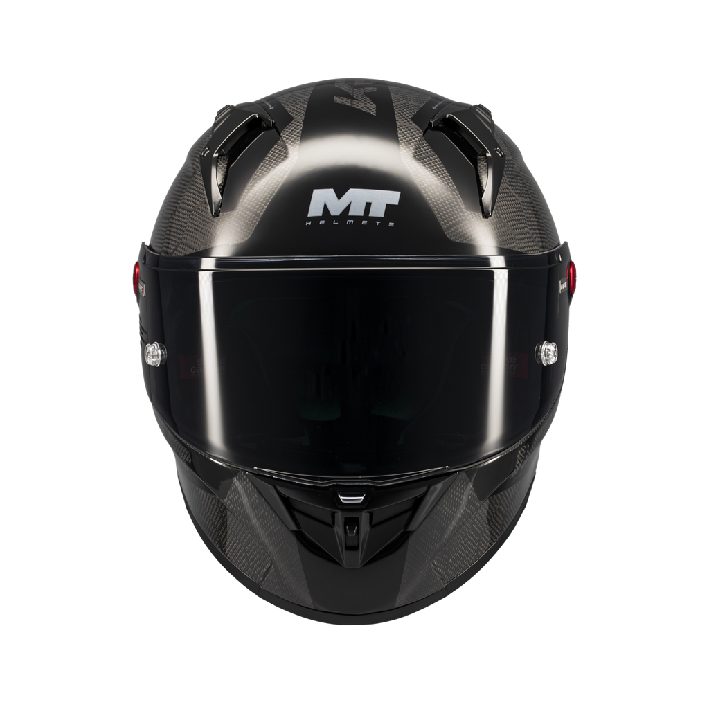 MT HELMETS من أم تي KRE+ S CARBON GLOSSY خوذة فول فيس كاربون
