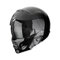 Load image into Gallery viewer, Scorpion Exo-Combat II Solid Black Gloss Open Face Motorcycle Helmet