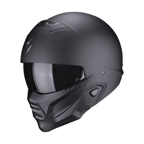 Scorpion Exo-Combat II Matt Black Open Face Helmet | ECE 22.06