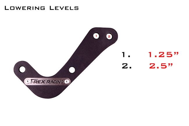 2011 - 2022 Kawasaki ZX - 10R T - REX من تيركس Lowering Links - 2 Levels تنزيلة خلفية قابلة للتعديل - BOOST BOX PERFORMANCE T - Rex RacingLL56 - 11 - 2H