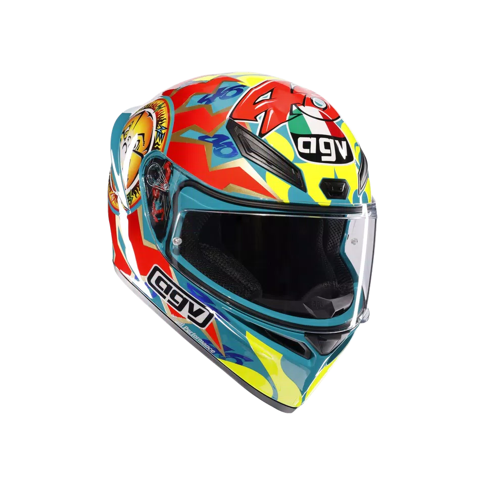 AGV من أي جي في K1 S DOT(E2206) - ROSSI MUGELLO 1999 خوذة كي 1 اس