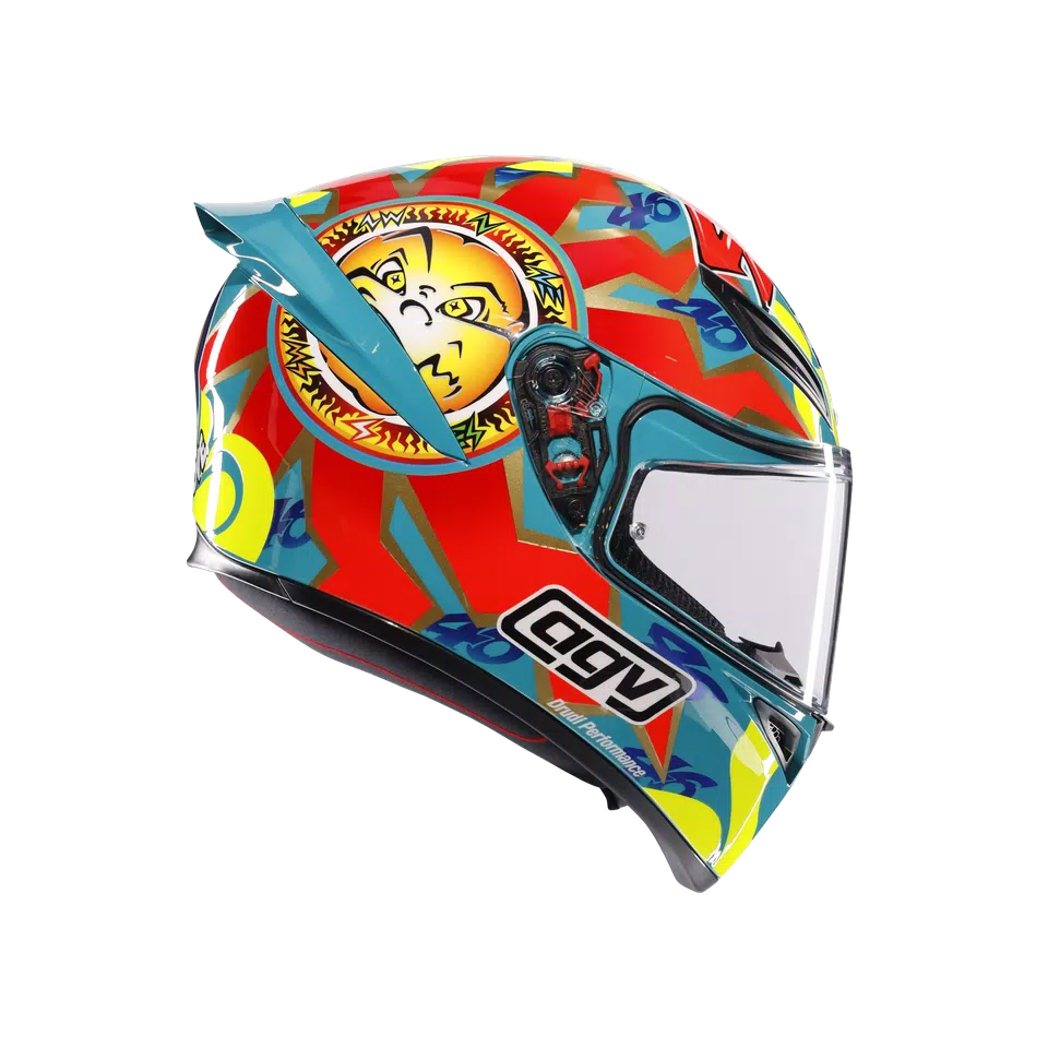 AGV من أي جي في K1 S DOT(E2206) - ROSSI MUGELLO 1999 خوذة كي 1 اس