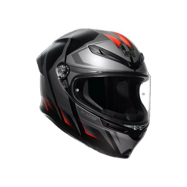 K6 S E2206 - KARVE MATT BLACK/GREY/RED