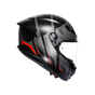 Load image into Gallery viewer, AGV K6 S E2206 - KARVE MATT BLACK/GREY/RED