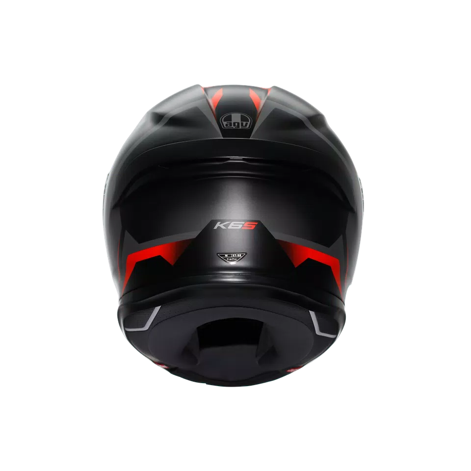 AGV K6 S E2206 - KARVE MATT BLACK/GREY/RED