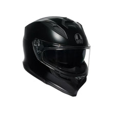 تحميل الصورة في عارض المعرض ، AGV K7 MPLK MONO MATT BLACK Full-Face Motorcycle Helmet – Lightweight Composite Fiber with 190° Visor and Pinlock MaxVision